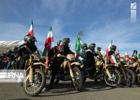 رژه موتوری سپاه به مناسبت دهه فجر در کرمانشاه برگزار می‌شود