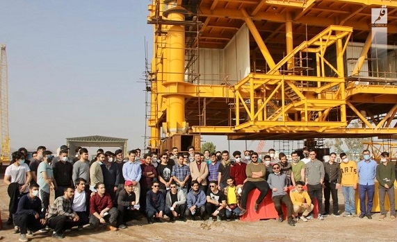 بازدید دانشجویان دانشگاه علم و صنعت ایران از مجتمع ایزوایکو