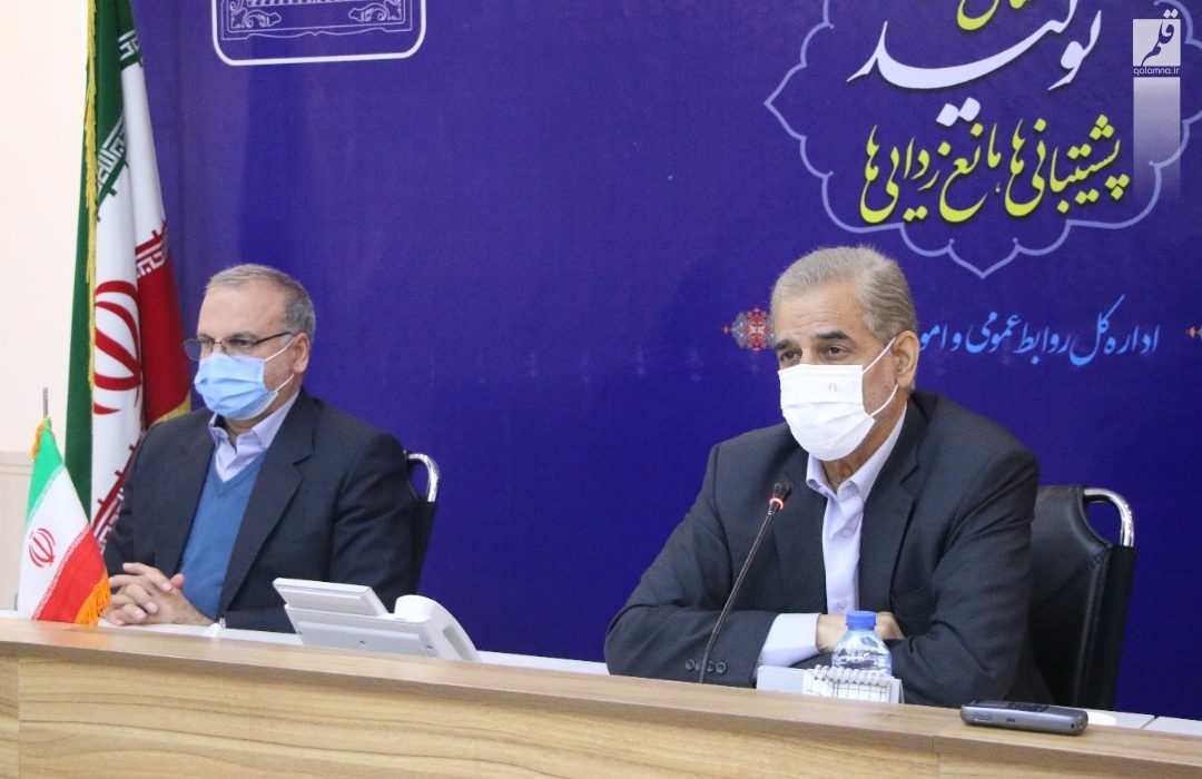 تاکید استاندار خوزستان بر افزایش پوشش واکسیناسیون در شهرستان های پایین تر از میانگین استانی