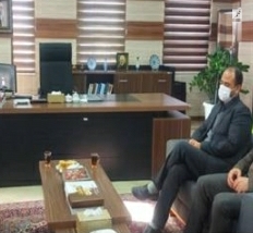 دیدار مدیر کل تامین اجتماعی استان مرکزی با فرماندار آشتیان