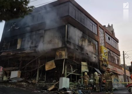 آتش سوزی فروشگاه تجهیزات پزشکی در تهران یک کشته بر جای گذاشت