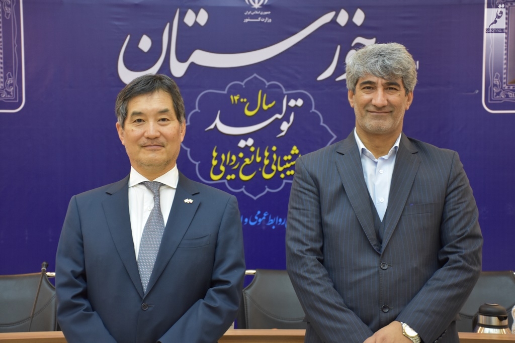 دیدار سفیر ژاپن در ایران با معاون اقتصادی استاندار خوزستان