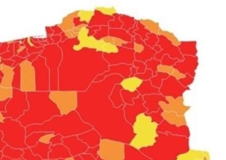 ۲۰ شهر استان خراسان رضوی در وضعیت قرمز کرونایی هستند