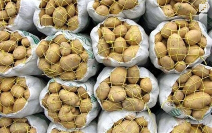 بیش از چهار هزار تُن سیب زمینی و پیاز احتکاری در کرمانشاه کشف شد
