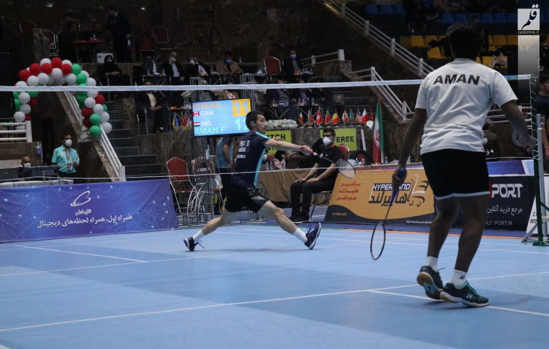 اعلام نتایج مرحله نخست مسابقات بین المللی بدمینتون بزرگسالان در شیراز