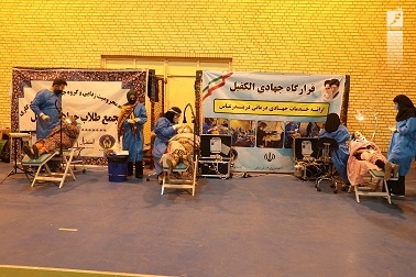 ارائه خدمات پزشکی و درمانی به نیازمندان محله دوهزار توسط قرارگاه جهادی الکفیل