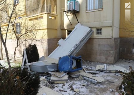 انفجار گاز در کوی صادقیه اراک موجب تخریب ۶ واحد مسکونی شد