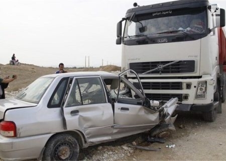 حادثه رانندگی در جاده داراب – بندرعباس پنج کشته داشت
