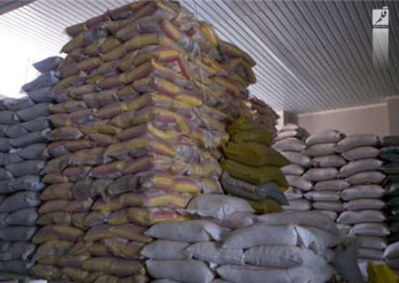 ۲۵ تن برنج احتکاری در کرمان کشف شد