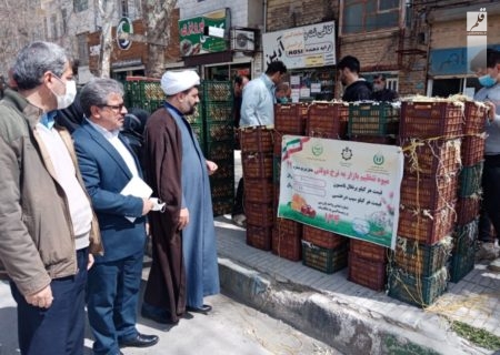 بیش از ۴۰۰ تن میوه تنظیم بازار در کرمانشاه توزیع شد