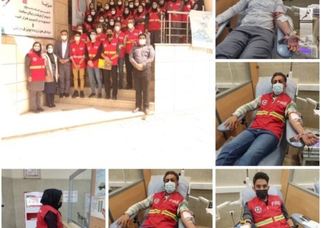 آتش نشانان شیراز این بار با اهدای خون ناجی شدند