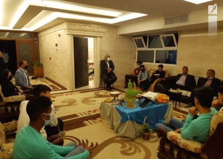 اولین دیدار نوروزی مدیرکل آموزش و پرورش استان فارس با دانش آموزان فاقد سرپرست موثر پارک سلامت روان