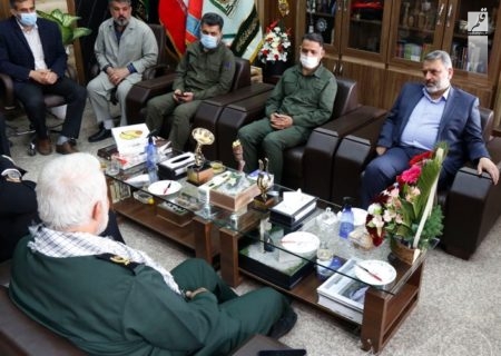 دیدار شهردار اهواز با مدیرکل حفظ آثار و نشر ارزش‌های دفاع مقدس همزمان با روز پاسدار