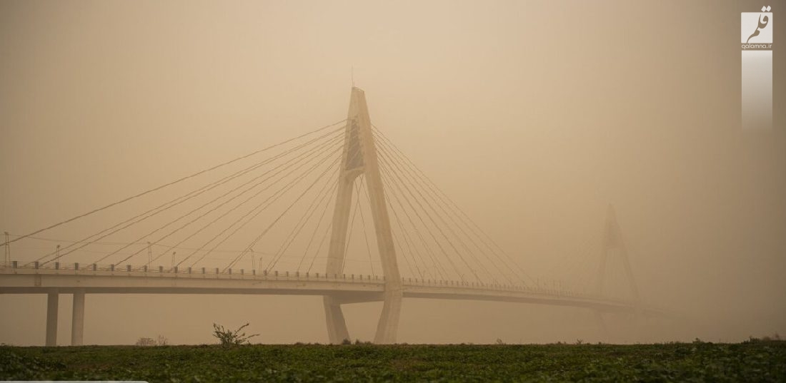 هوای پنج شهر خوزستان در شرایط ناسالم قرار گرفت