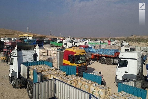 ترانشیپ بیش از ۲ میلیون تن در مرز‌های خوزستان