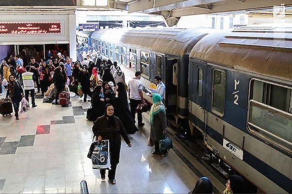 افزایش ۵۹ درصدی جابه‌جایی مسافران نوروزی با قطار در اصفهان