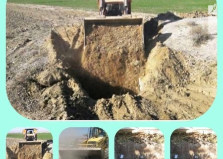 آغاز عملیات انسداد چاه‌های غیرمجاز در شهرستان آباده