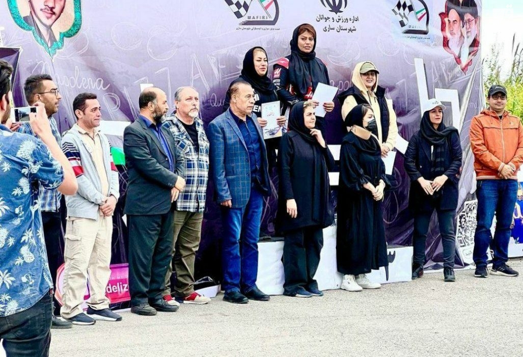 درخشش دلیجان در مسابقات قهرمانی اتومبیلرانی اسلالوم مازندران