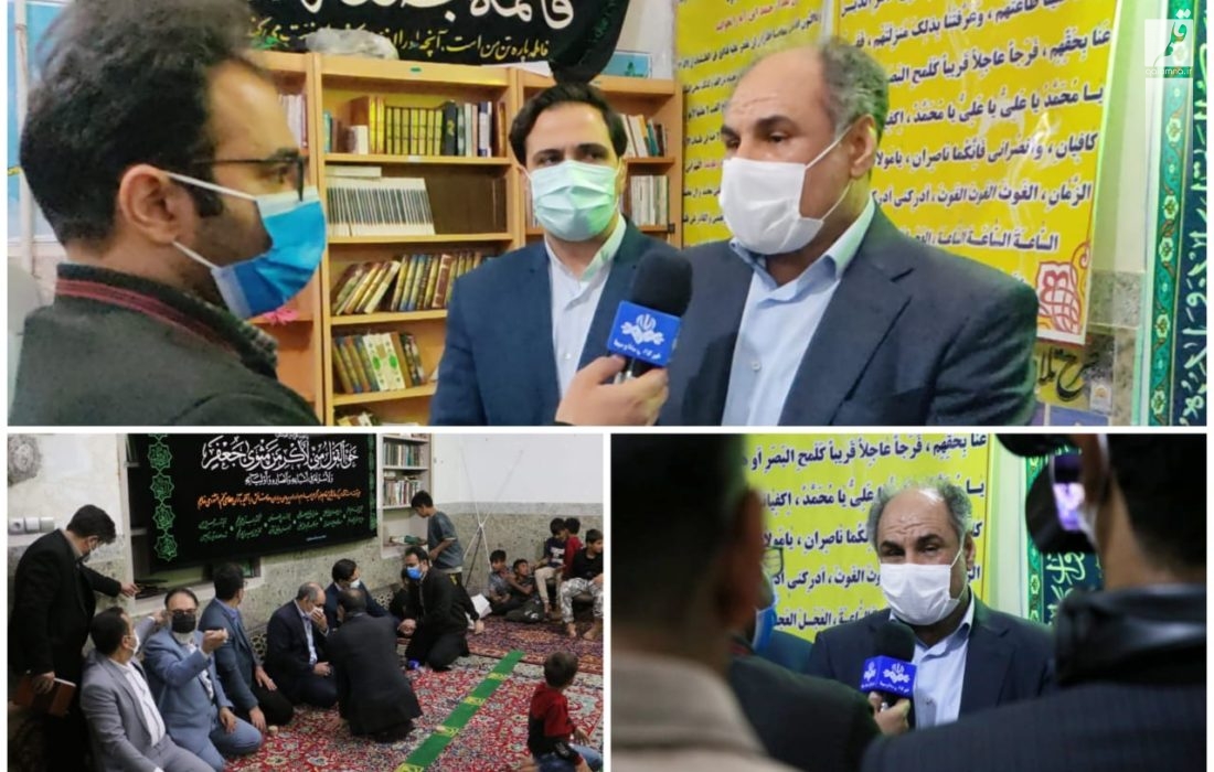 حضور رئیس کل دادگستری استان کرمانشاه در یکی از محله های کم برخوردار از شرایط اجتماعی