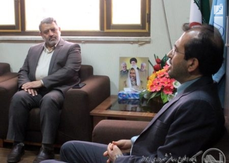 دیدار شهردار اهواز با رئیس کل دادگستری استان خوزستان