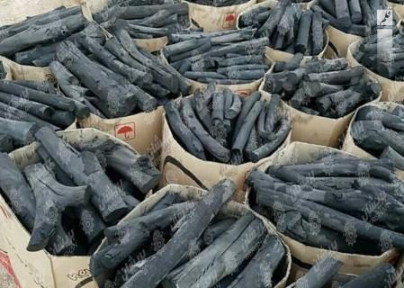 محموله ۲۸۰ کیلویی زغال جنگلی قاچاق در شهرستان کازرون توقیف شد