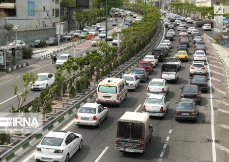 ترافیک صبحگاهی در پایتخت