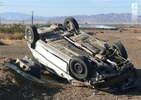۵۲ درصد حوادث جاده‌ای خراسان جنوبی شامل واژگونی خودرو است