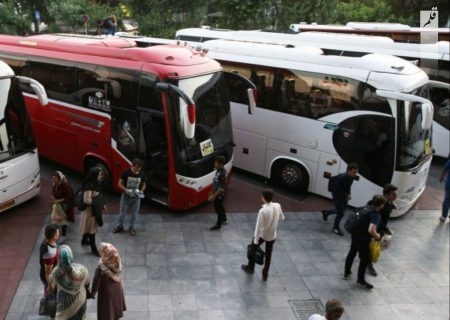 اتوبوس فوق العاده برای بازگشت مسافران از مشهد تامین شد