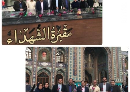 بزرگداشت مقام شهداء در مزار شهدای امامزاده صالح