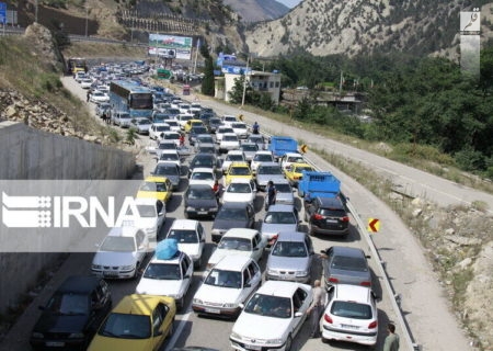 ترافیک تعطیلات عید فطر همچنان در جاده‌های مازندران ادامه دارد