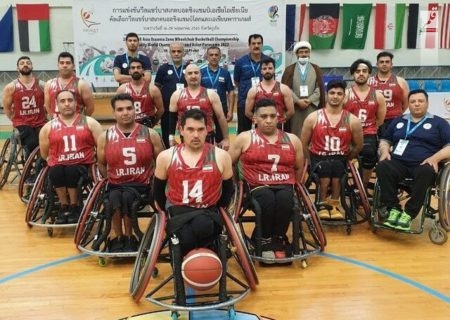 راهیابی مردان بسکتبال با ویلچر ایران به مرحله یک چهارم نهایی قهرمانی آسیا