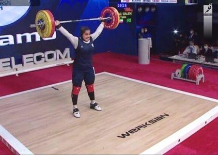 مدال‌آوری دختر وزنه‌بردار ایران کامل نشد/ تک مدال نقره جمالی در قهرمانی جوانان جهان