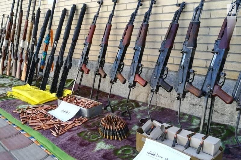 ۷۰ قبضه انواع سلاح غیرمجاز در خوزستان کشف شد
