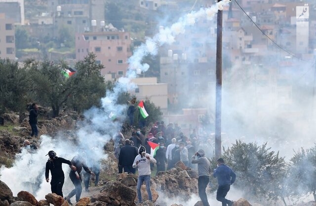 درگیری‌های شدید در نابلس/ ۲۲ فلسطینی و ۳ صهیونیست زخمی شدند