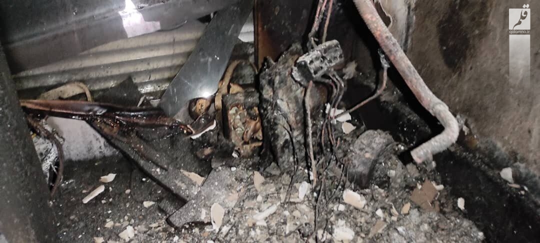 نجات ۳۰ نفر از آتش سوزی ساختمان پزشکان در بلوار آفریقای تهران