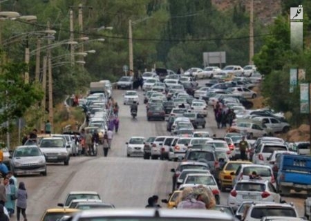 پلیس راهور همدان: تردد در محور گردشگری گنجنامه یک طرفه است