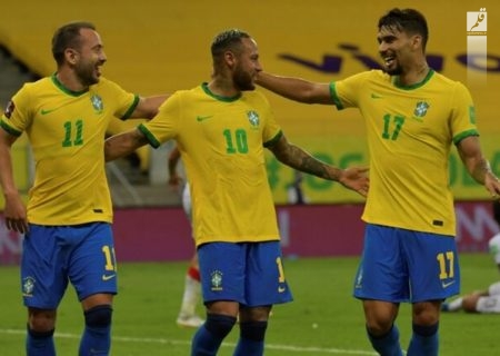 پیروزی برزیل مقابل کره جنوبی در یک بازی پرگل