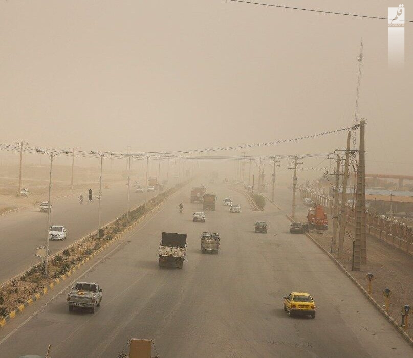 صدور هشدار سطح زرد هواشناسی نسبت به‌ وقوع پدیده گرد و خاک در خوزستان