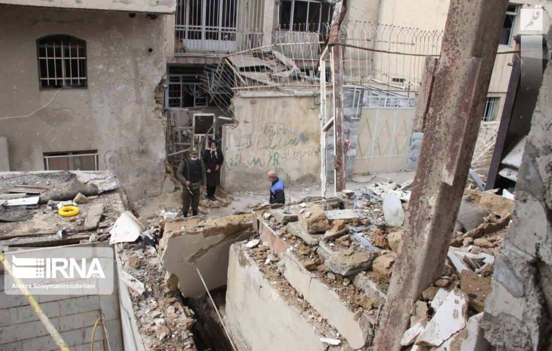 انفجار، یک واحد مسکونی در مشهد را تخریب کرد