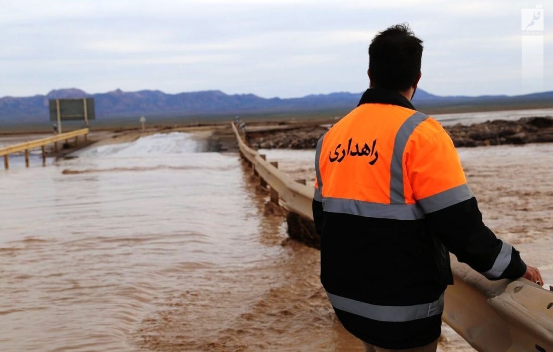 بارندگی و طغیان رودخانه‌ها/ راه ارتباطی بیش از ۴۰ روستای هرمزگان مسدود است