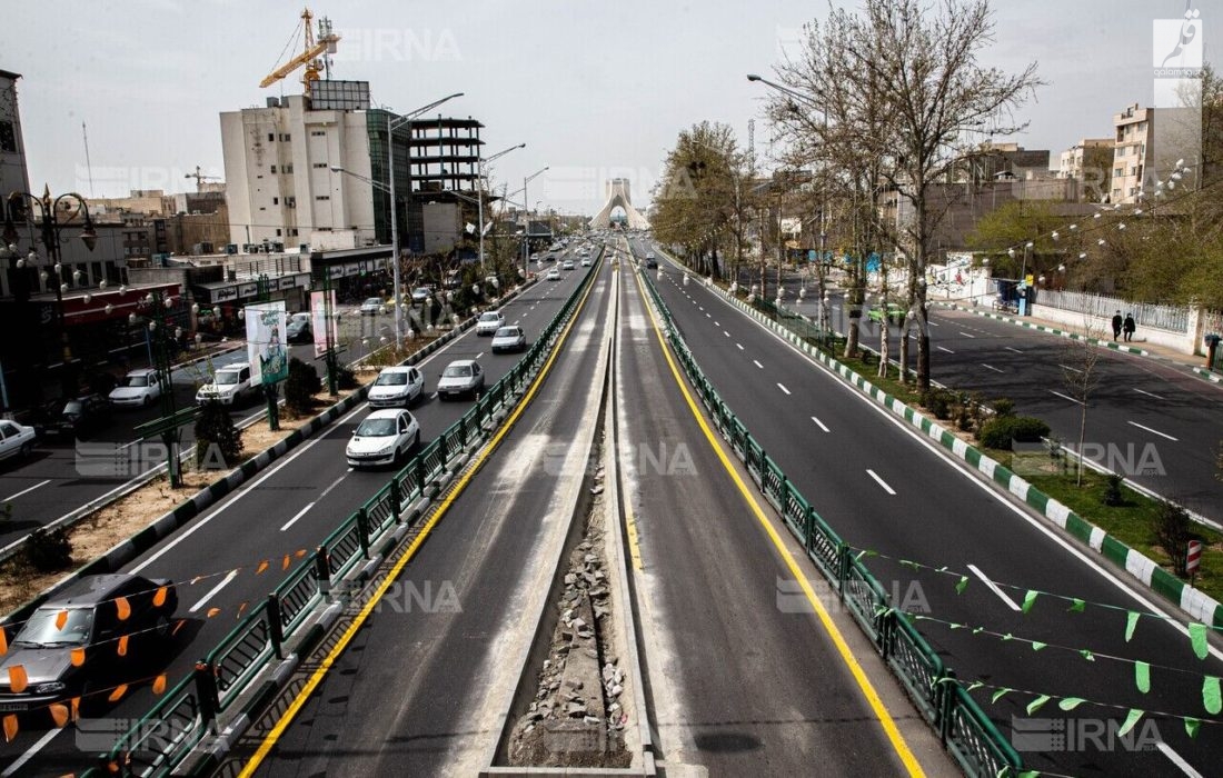 شنبه بدون بار ترافیکی در بزرگراه‌ها و معابر تهران