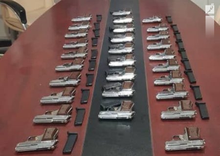 کشف ۷۶ قبضه سلاح غیرمجاز در خوزستان