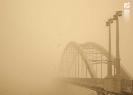هشدارسطح زرد هواشناسی خوزستان نسبت به وزش باد و گرد و غبار
