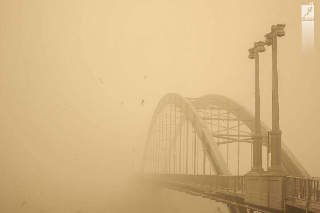هشدارسطح زرد هواشناسی خوزستان نسبت به وزش باد و گرد و غبار