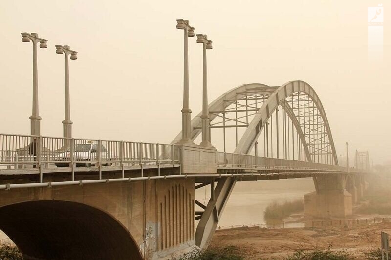 هشدار سطح زرد خیزش گرد وخاک در خوزستان