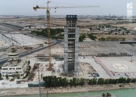 ساخت مرتفع‌ ترین برج کنترل ترافیک دریایی در بندرامام خمینی(ره)