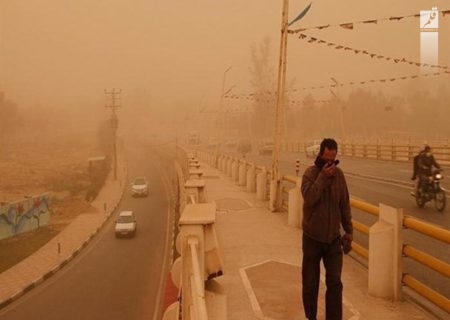 پیش بینی گرد و خاک در خوزستان