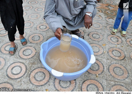 اطلاعیه سازمان آب و برق خوزستان در خصوص کدورت آب اهواز