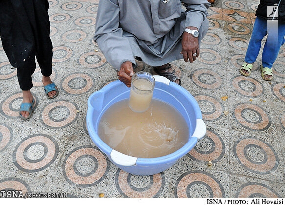 اطلاعیه سازمان آب و برق خوزستان در خصوص کدورت آب اهواز