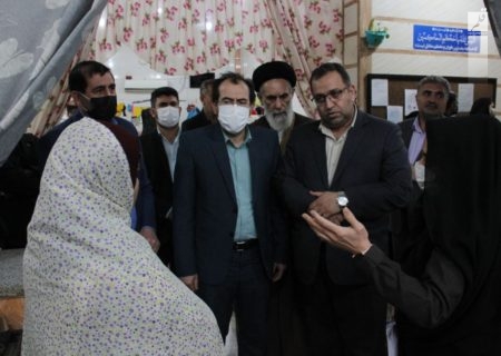دیدار رئیس کل دادگستری خوزستان با مددجویان زندان سپیدار